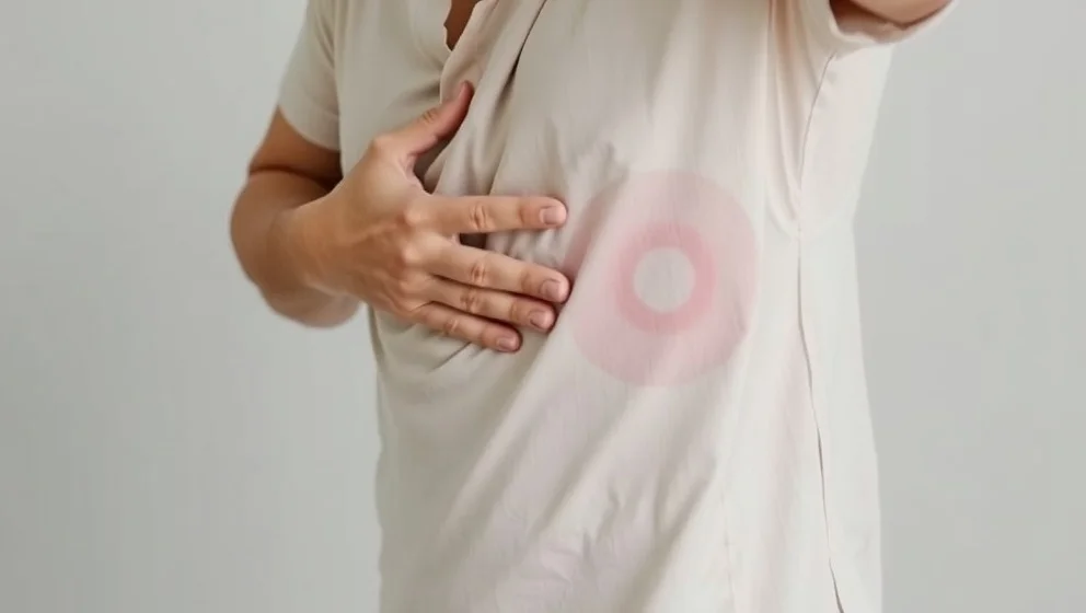 Ont under bröstet vid revbenen vad kan det vara